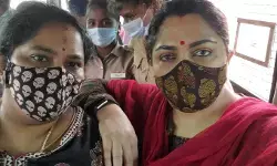 బిజెపి నేత కుష్పూ అరెస్ట్ బిజెపి నేత కుష్పూ అరెస్ట్