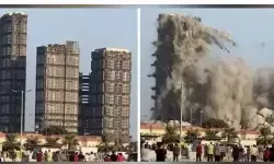 పది సెకన్లలో 144 అంతస్థులను కూల్చేశారు