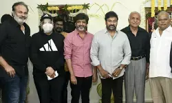 చిరంజీవి కొత్త సినిమా ప్రారంభం చిరంజీవి కొత్త సినిమా ప్రారంభం