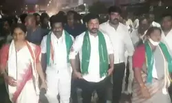 రేవంత్ రెడ్డి మెరుపు పాదయాత్ర రేవంత్ రెడ్డి మెరుపు పాదయాత్ర