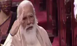 గులాంనబీ ఆజాద్ కు మోడీ సెల్యూట్