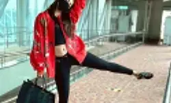 ఏరో బ్రిడ్జ్ లో పూజా హెగ్డే డ్యాన్స్