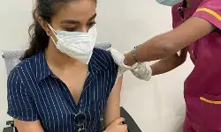 వ్యాక్సిన్ షాట్ లో..కీర్తీసురేష్ వ్యాక్సిన్ షాట్ లో..కీర్తీసురేష్