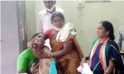 స్పృహ తప్పిప‌డిపోయిన సీత‌క్క‌