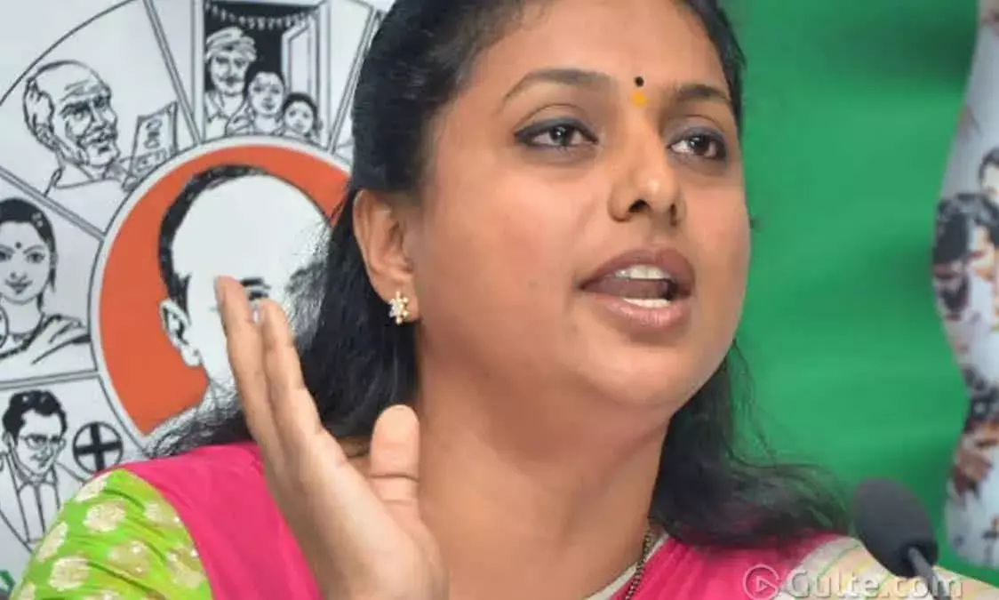 పెద్దిరెడ్డికి రోజా ఫిర్యాదు పెద్దిరెడ్డికి రోజా ఫిర్యాదు