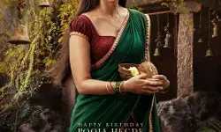 నీలాంబరి గా పూజాహెగ్డె నీలాంబరి గా పూజాహెగ్డె