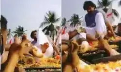 కారుపై ప‌డిపోయిన‌ ప‌వ‌న్ క‌ళ్యాణ్‌