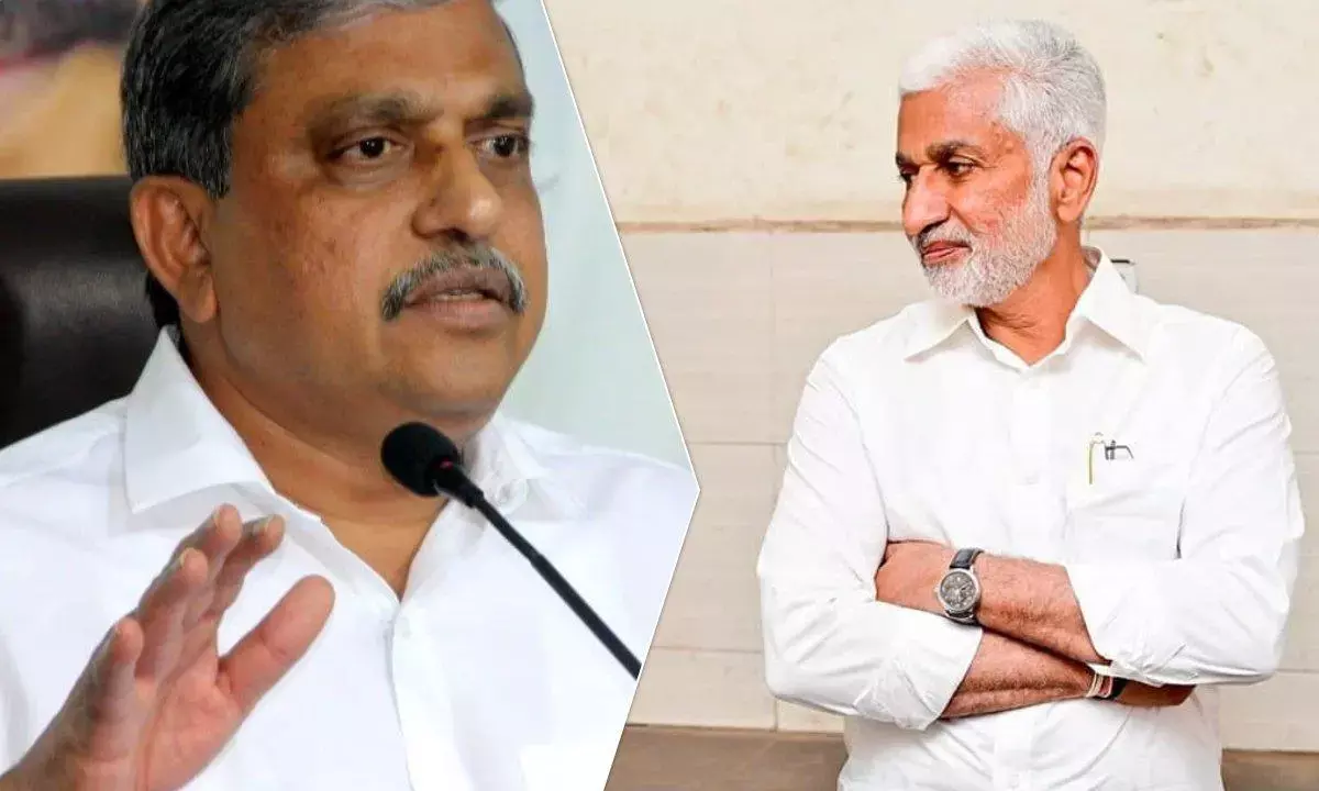 విజయసాయిరెడ్డి పవర్ కట్..సూపర్ పవర్ గా సజ్జల! విజయసాయిరెడ్డి పవర్ కట్..సూపర్ పవర్ గా సజ్జల!