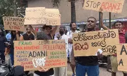శ్రీలంకలో అదానీ ప్రాజెక్టుకు వ్యతిరేకంగా నిరసనలు శ్రీలంకలో అదానీ ప్రాజెక్టుకు వ్యతిరేకంగా నిరసనలు