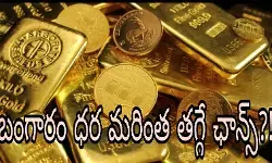 బంగారం ధర మరింత తగ్గే ఛాన్స్?! బంగారం ధర మరింత తగ్గే ఛాన్స్?!