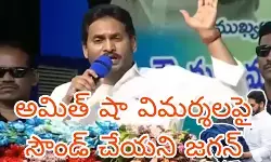 సోనియా ని ఎదిరించిన జగన్ ...అమిత్ షా కు కౌంటర్ ఇవ్వలేరా?!