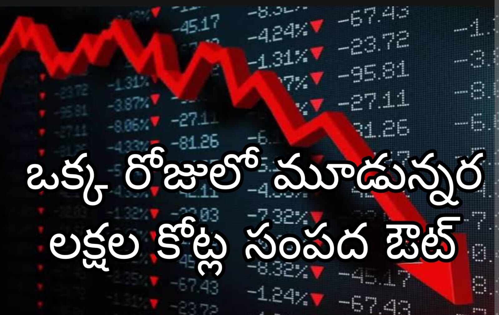 భారీ గా నష్టపోయిన రిలయన్స్..క్రాష్ లోనూ పెరిగిన ఎన్ టిపీ సి