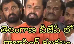 బీజేపీ రాష్ట్ర అధ్యక్ష ఎన్నిక ముసలం బీజేపీ రాష్ట్ర అధ్యక్ష ఎన్నిక ముసలం