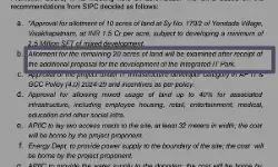 Discrepancy in Cabinet Decision and GO Sparks Allegations of Land Scam in AP Discrepancy in Cabinet Decision and GO Sparks Allegations of Land Scam in AP