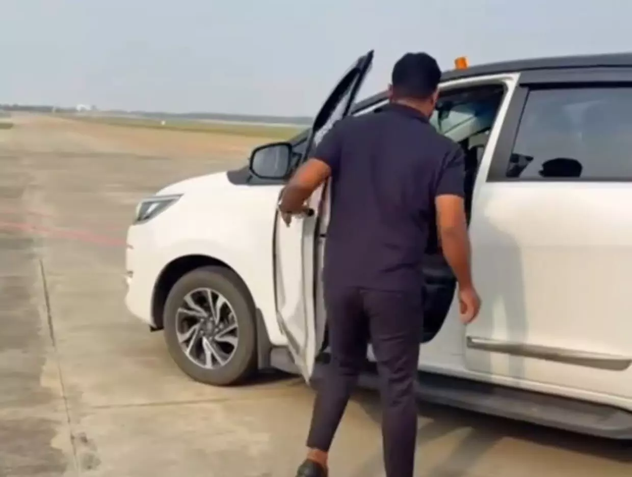 Red-Light Vehicle, Special Flights Linked to Liquor Scam Accused