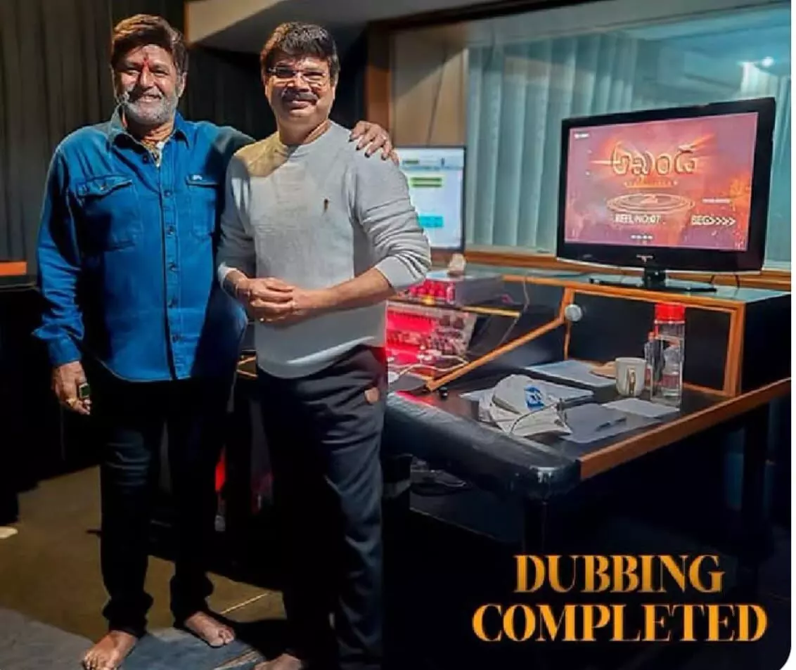 Balakrishna Completes Dubbing for Akhanda 2; September 25 Release Confirmed