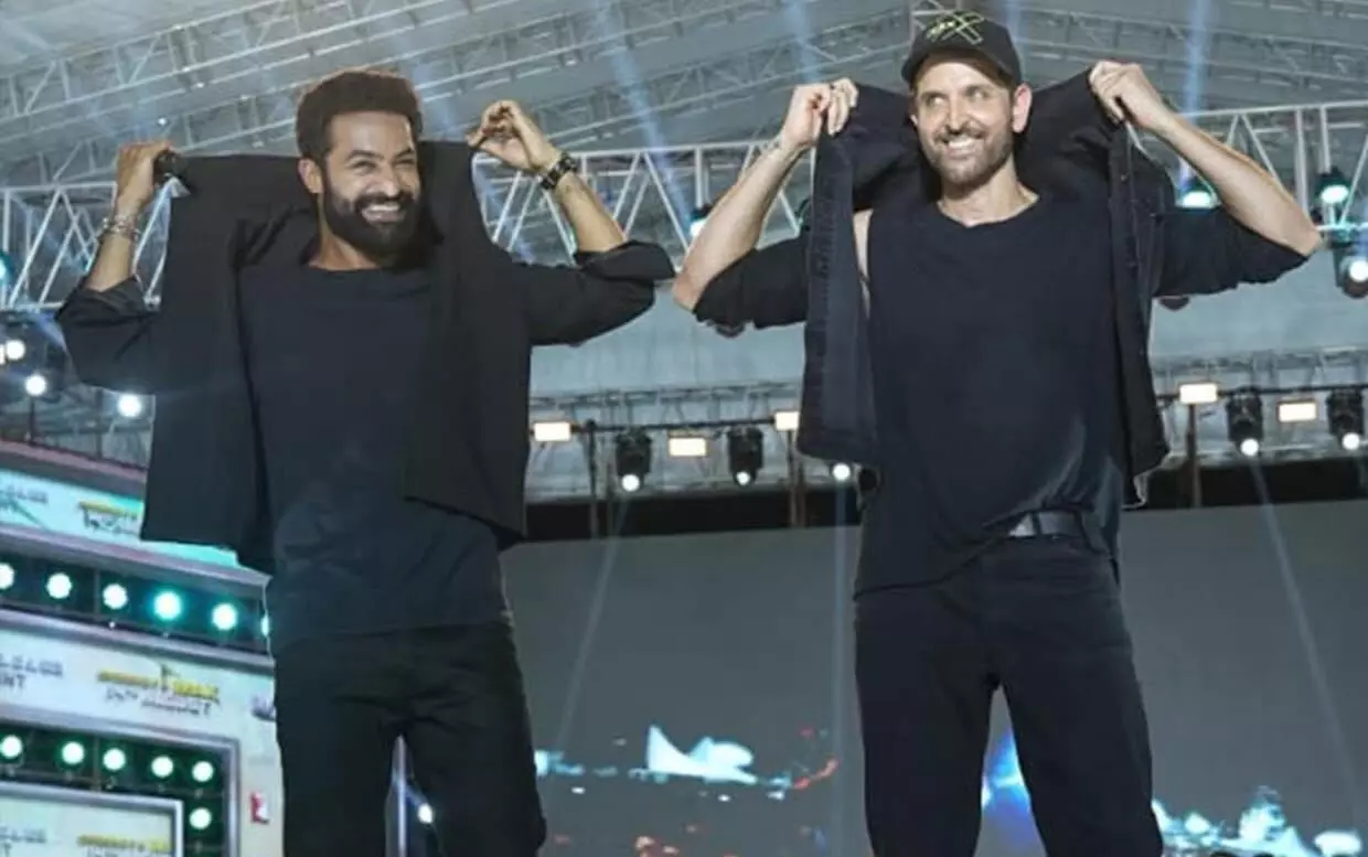 NTR’s Bold Statement at War 2 Pre-Release Sparks Buzz in Telugu States NTR’s Bold Statement at War 2 Pre-Release Sparks Buzz in Telugu States