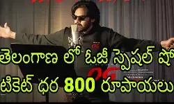 ఓజీ టికెట్ రేట్ల పెంపునకు గ్రీన్ సిగ్నల్ ఓజీ టికెట్ రేట్ల పెంపునకు గ్రీన్ సిగ్నల్