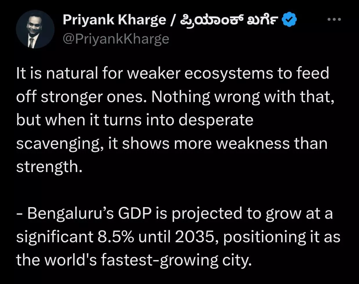 Bengaluru vs. Andhra Pradesh: Nara Lokesh Targets Bengaluru, Ministers Hit Back