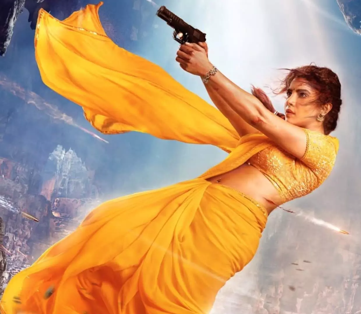 Priyanka Chopra’s Fierce Look from SSMB 29 Unveiled