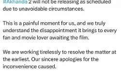 Fans Upset as Akhanda 2 Gets Unexpected Postponement