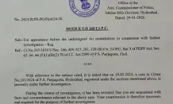 SIT Notice to KCR in Phone Tapping Probe