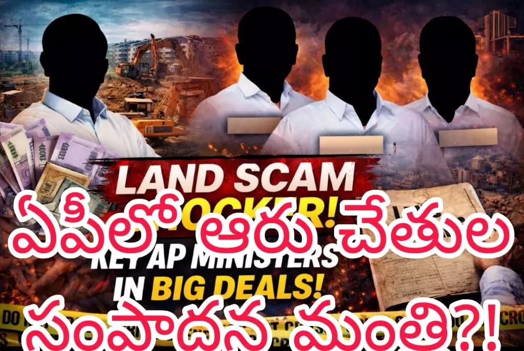 ల్యాండ్ డీల్స్ లో ముగ్గురు రాయలసీమ మంత్రులు బిజీ! ల్యాండ్ డీల్స్ లో ముగ్గురు రాయలసీమ మంత్రులు బిజీ!
