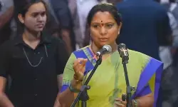 K Kavitha Launches New Party ‘Telangana Rashtra Sena’ K Kavitha Launches New Party ‘Telangana Rashtra Sena’
