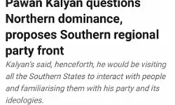 Pawan Kalyan Contradictory Statements on North-South Divide Spark Debate