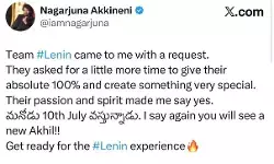 Akhil Akkineni’s Lenin Postponed Again, New Release Date Announced