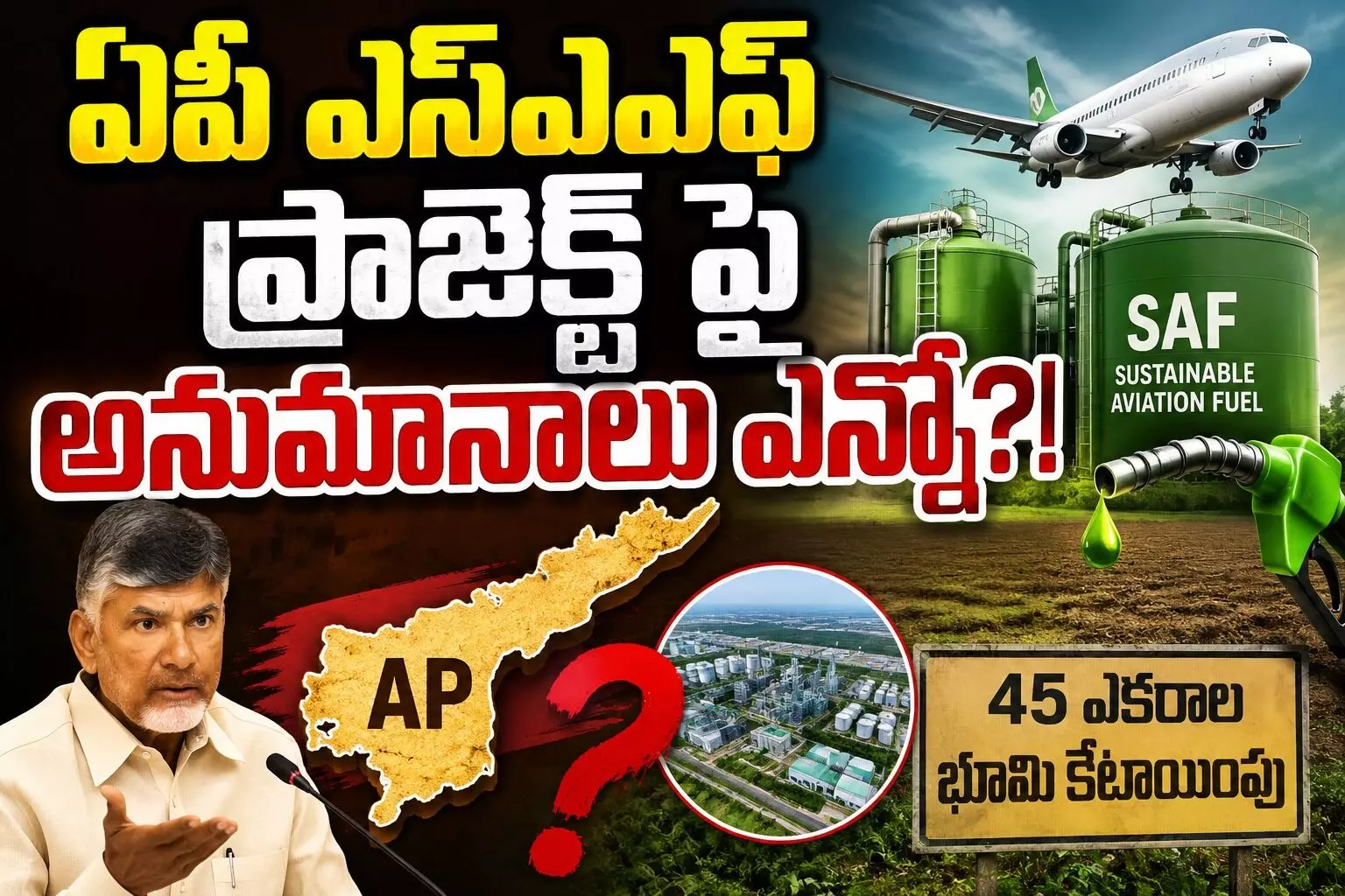 కాకినాడ లో 30 ఏళ్ళ లీజుకు 45 ఎకరాలు కాకినాడ లో 30 ఏళ్ళ లీజుకు 45 ఎకరాలు