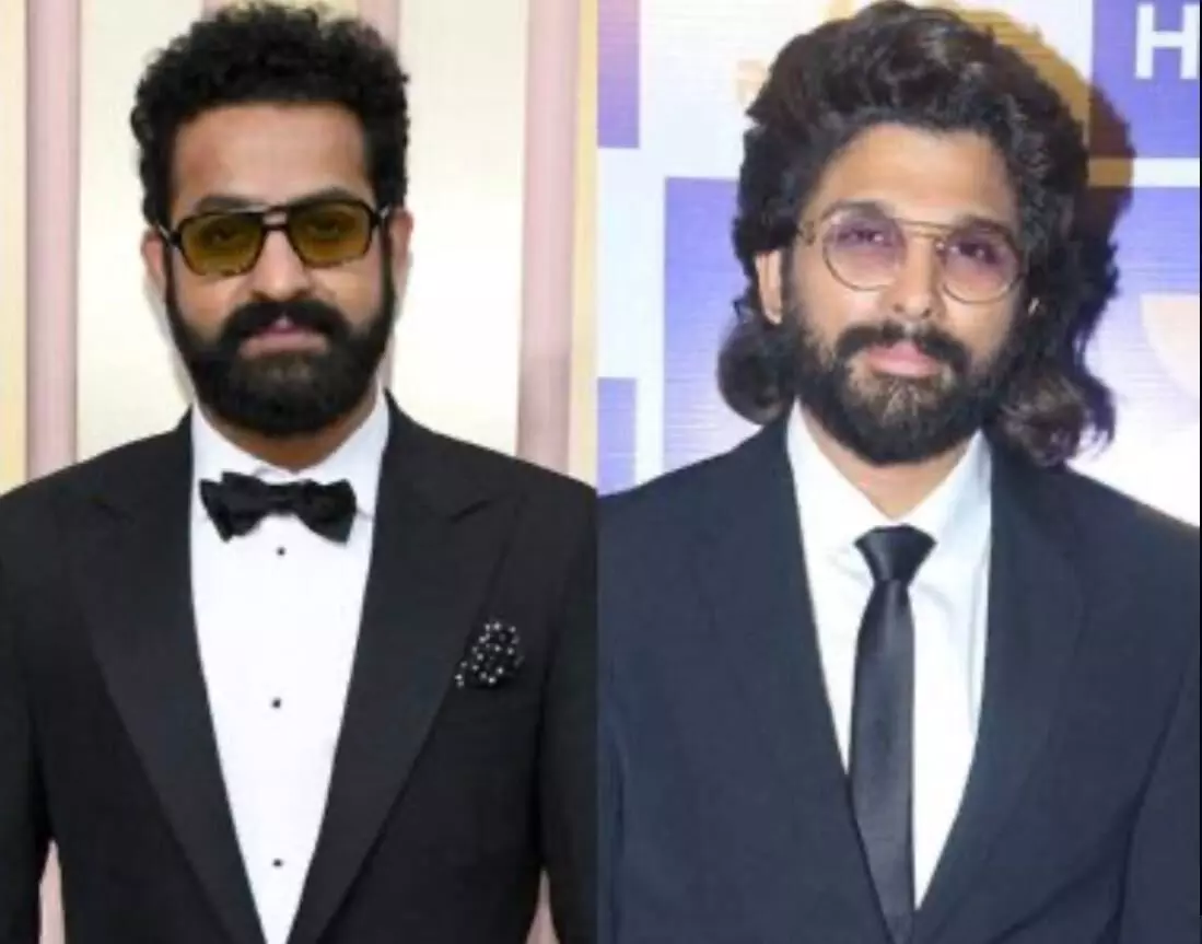 Allu Arjun, NTR and Politics: Why the Buzz Refuses to Die! Allu Arjun, NTR and Politics: Why the Buzz Refuses to Die!