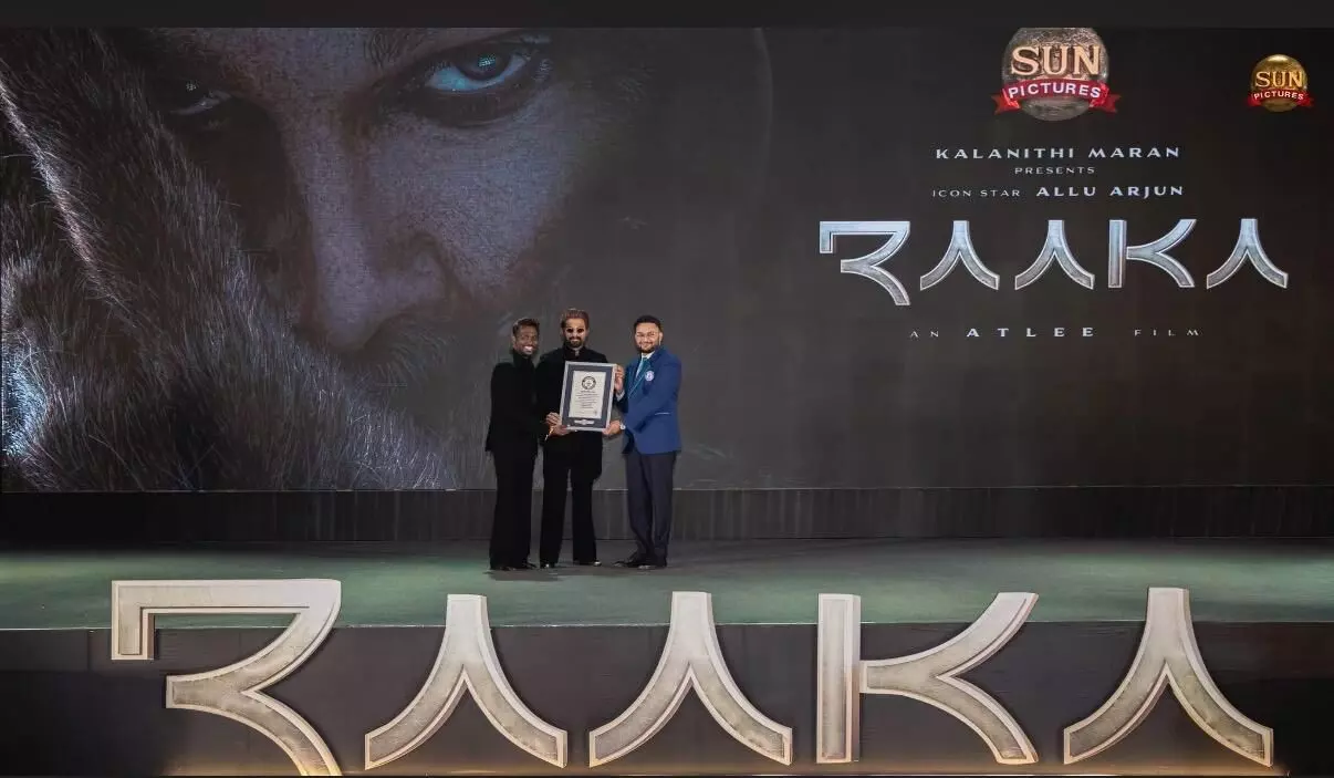 Allu Arjun’s Raaka Enters Guinness World Records Allu Arjun’s Raaka Enters Guinness World Records